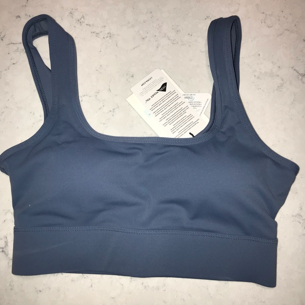 TALA DAYFLEX SQUARE NECK SPORTS BRA MINERAL BLUE